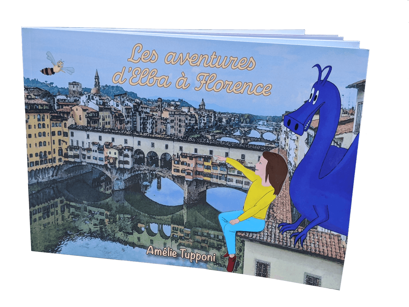 Les Aventures d'Elba a Florence - couverture du livre illustre