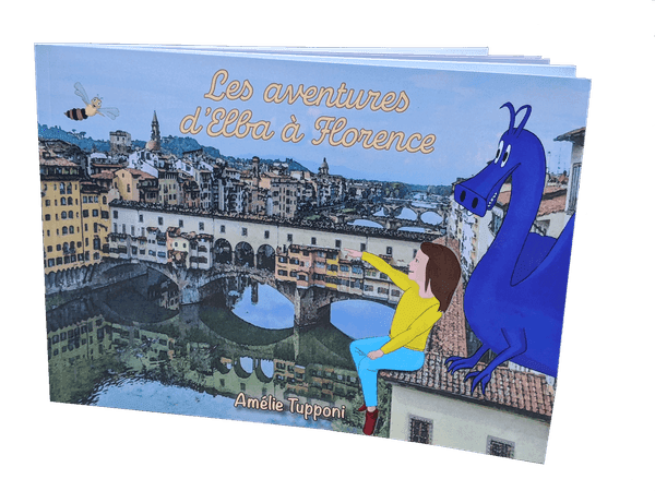 Les Aventures d'Elba a Florence - couverture du livre illustre